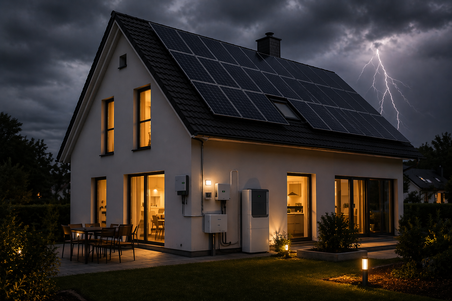 PV-Anlage bei Stromausfall nutzen: Alles über Notstrom, Ersatzstrom und Speicher für deine Solaranlage