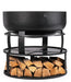 Cookking Runde Feuerschalenbasis mit Holzfach 102 cm