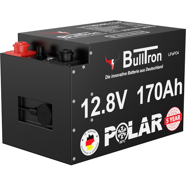 Підкапотний акумулятор BullTron Polar 210Аг з безперервним струмом 200А, включаючи додаток Smart BMS та Bluetooth