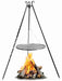 Cookking Schwenkgrill 180 cm - Grillrost aus Rohstahl 50 cm
