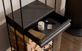 Cookking Kaminholzregal "LOFT" 120x40x25 cm
