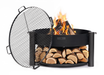 Cookking Feuerschale "MONTANA" 80 cm mit Grillrost 80 cm mit 4 Griffen