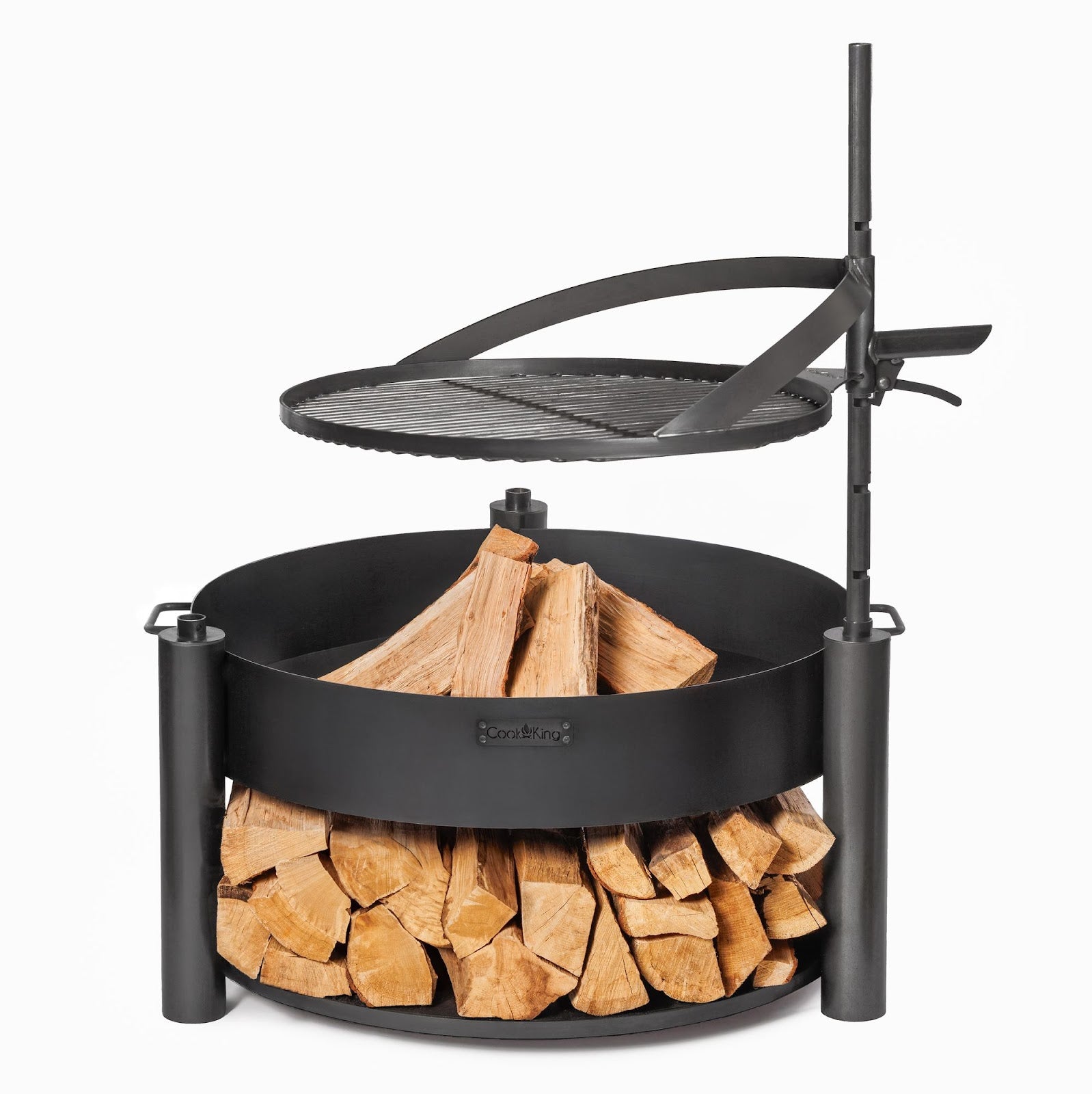 Cookking Multifunktions-Feuerschale 60 cm "MONTANA X" mit Grillrost 50 cm