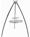 Cookking Schwenkgrill 200 cm - Doppelrost aus Edelstahl 80 cm + 40 cm
