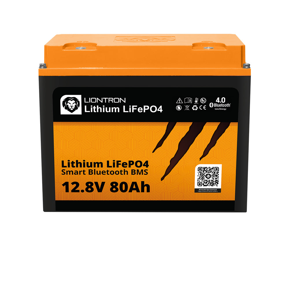 LIONTRON LiFePO4 12,8V 80Ah LX Smart BMS mit Bluetooth