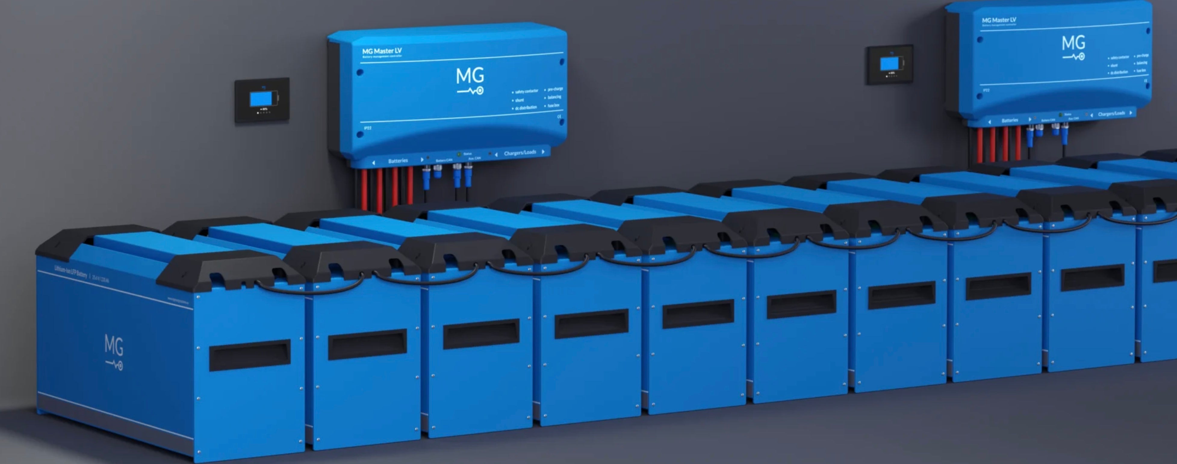 MG Energy LFP Battery 25,6V/304Ah/7800Wh