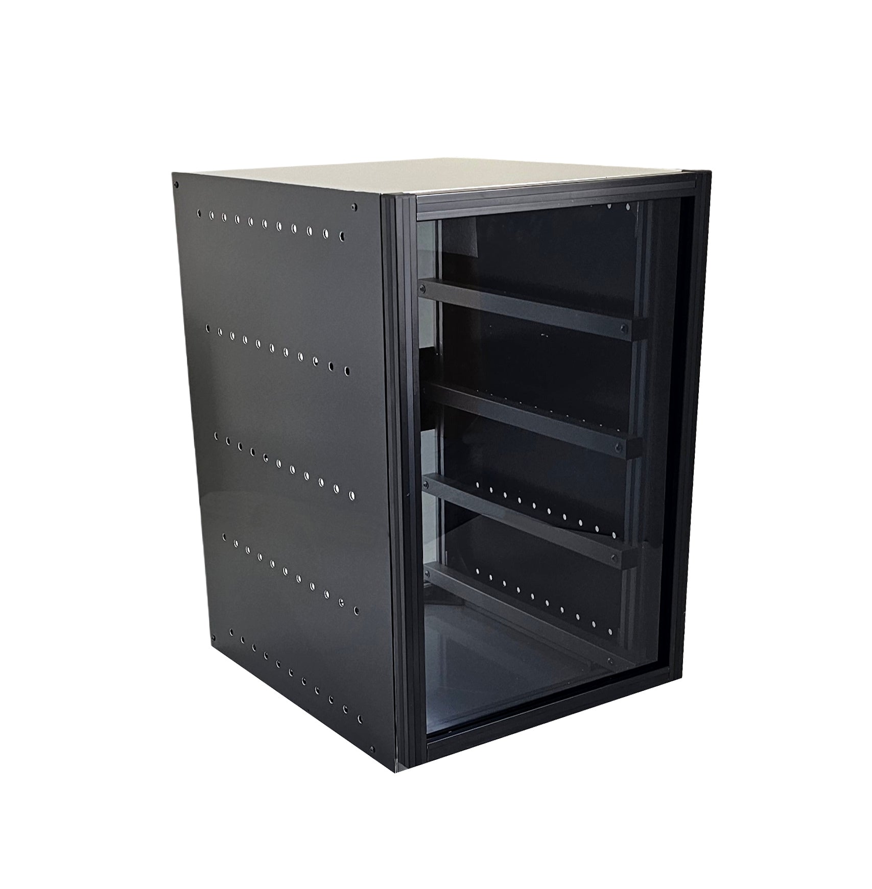 Batteriegehäuse für 4x Pytes E-Box 48100R LiFePo4-Batterien Black Series