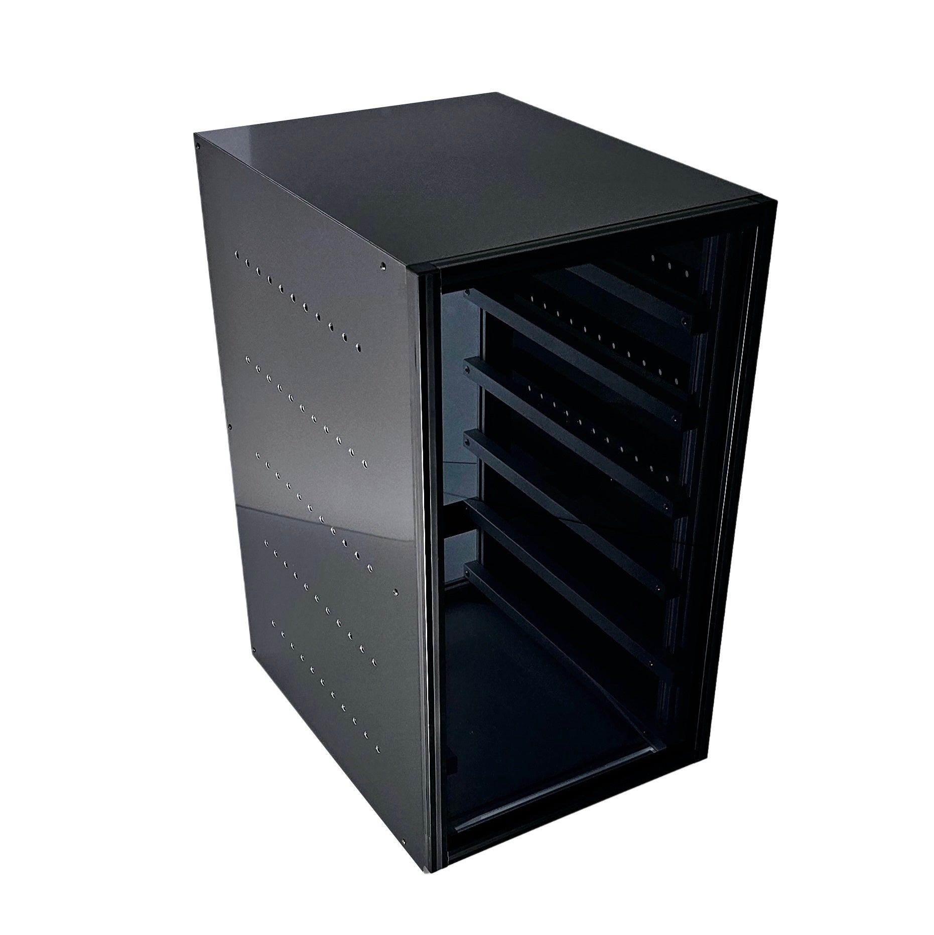 Batteriegehäuse für 6x Pytes E-Box 48100R LiFePo4-Batterien Black Series