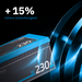 ECTIVE DC 230S AGM Deep Cycle mit LCD-Anzeige 230Ah Versorgungsbatterie