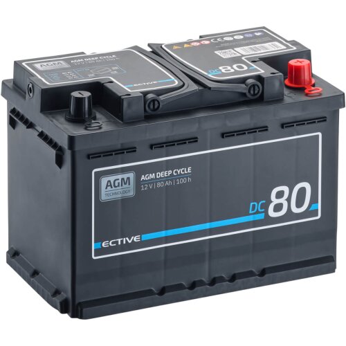ECTIVE DC 185 AGM Deep Cycle 185Ah Versorgungsbatterie
