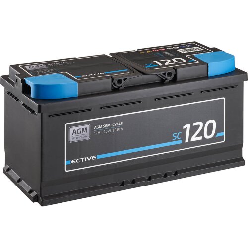 ECTIVE Semi Cycle SC110 AGM Versorgungsbatterie 110Ah