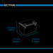 ECTIVE Semi Cycle SC80 AGM Versorgungsbatterie 80Ah