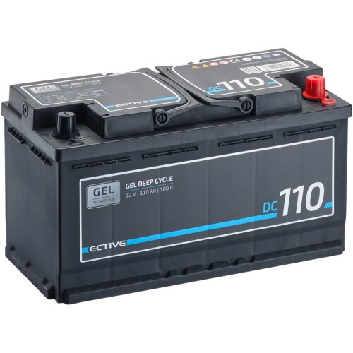 ECTIVE DC 120 Gel Deep Cycle 120Ah Versorgungsbatterie