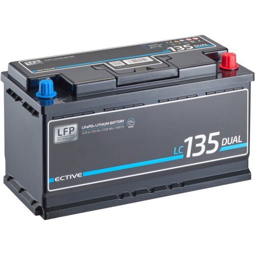 ECTIVE LC 120 Dual Versorgungsbatterie 120Ah 12V 1536Wh 1320A
