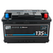 ECTIVE LC 135s LT 12V LiFePO4 Lithium Versorgungsbatterie 135Ah