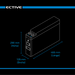 ECTIVE LC 150 SLIM LT 12V LiFePO4 Lithium Versorgungsbatterie 150Ah