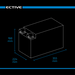 ECTIVE LC 320s LT LiFePO4 Lithium Untersitzbatterie 320Ah