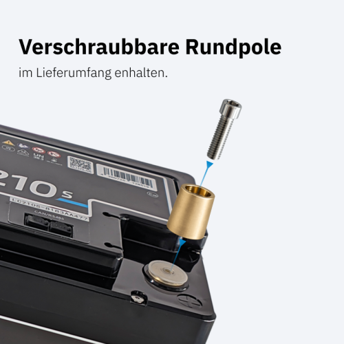 ECTIVE LC 210s LT LiFePO4 Lithium Versorgungsbatterie 210 Ah