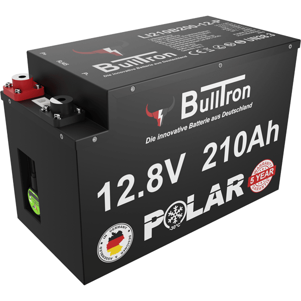 BullTron Polar 210Ah Untersitz mit 200A Dauerstrom inklusiv Smart BMS & Bluetooth App - Verkauf-Bochum.de