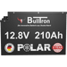 BullTron Polar 210Ah Untersitz mit 200A Dauerstrom inklusiv Smart BMS & Bluetooth App - Verkauf-Bochum.de