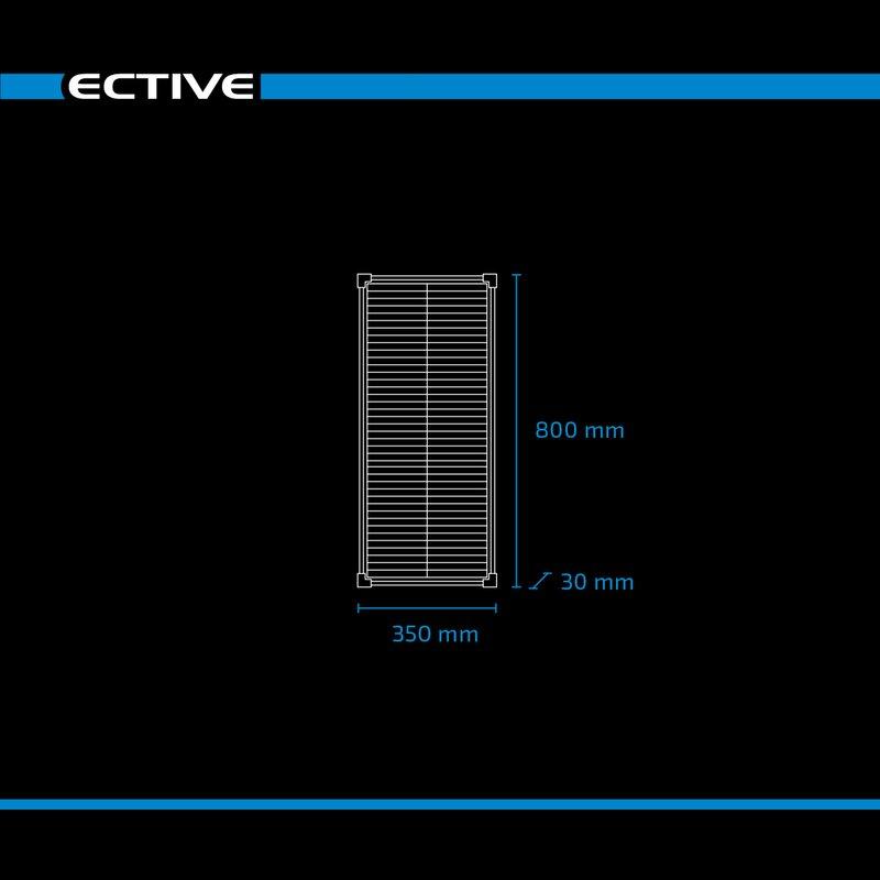 ECTIVE SSP 50 Black Schindel Monokristallin Solarmodul 50W - Verkauf-Bochum.de