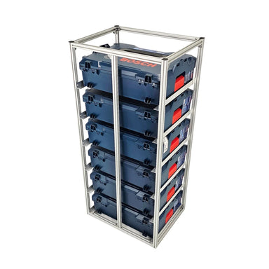 FixRack 6f HOME für L-BOXX und Sortimo – Ansicht 2