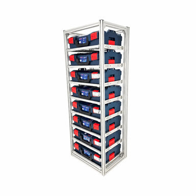 FixRack 8f EXPERT für L-BOXX und Sortimo – Ansicht 2