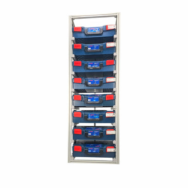 FixRack 8f PROFI für L-BOXX und Sortimo – Ansicht 2