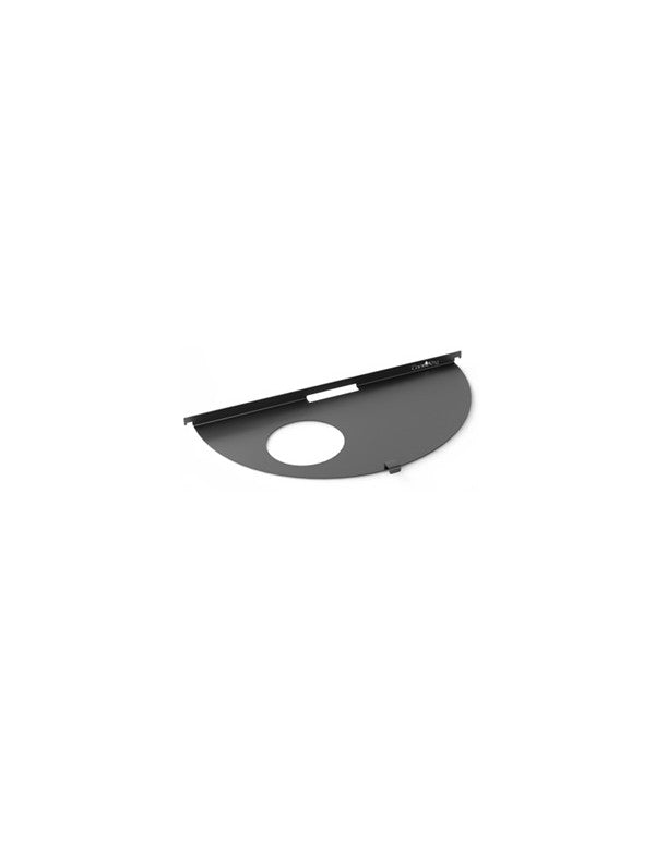 Cookking Halbrunde Grillplatte 78 cm für Feuerschale 80 cm – Wok 40 cm