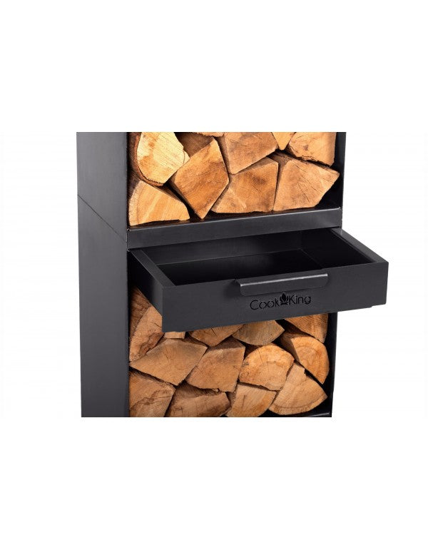 Cookking Kaminholzregal Vento 150 x 40 x 30 cm