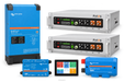 KI-generierte Illustration – Set 1 × MultiPlus-II 48/4K5/55-32 230 V · PYTES V5a · 10,24 kWh (2 Module). Maßgeblich ist die Stückliste; keine Fotografie des Lieferumfangs.