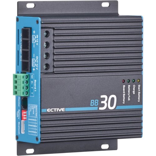 ECTIVE SBB 30 Solar-Ladebooster mit integriertem Solarladeregler 30A