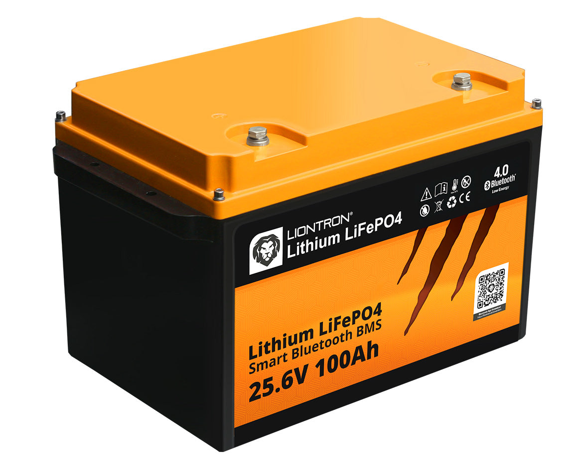 LIONTRON LiFePO4 25,6V 100Ah LX Smart BMS mit Bluetooth Marine IP67