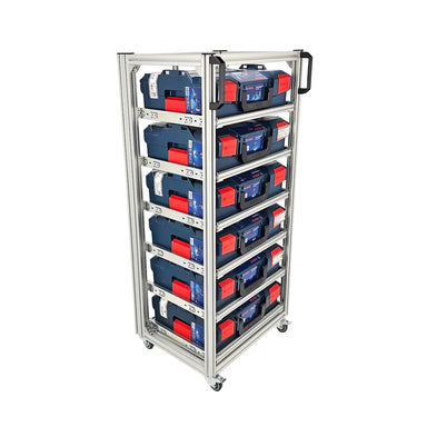 MoveRack 6f EXPERT für L-BOXX und Sortimo – Ansicht 1