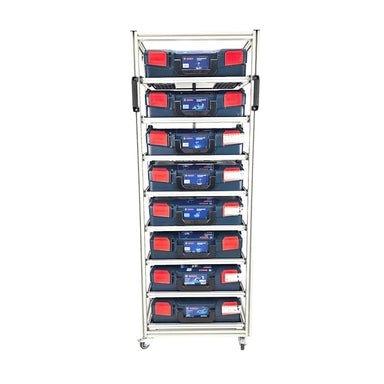 MoveRack 8f EXPERT für L-BOXX und Sortimo – Ansicht 2