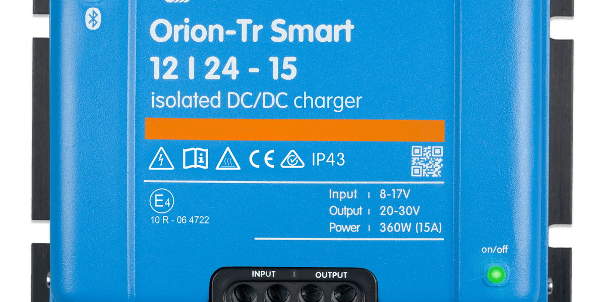 Victron Orion-Tr Smart 12/12-30A (360W) DC-DC Ladegerät / Ladebooster nicht  isoliert