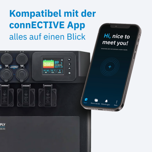 ECTIVE AccuBox 300S LiFePO4 Powerstation 3000W 3840Wh