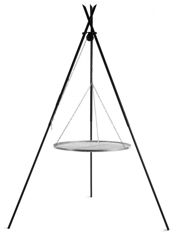 Cookking Schwenkgrill Tipi 210 cm mit Edelstahl-Grillrost 80 cm