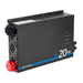 ECTIVE CSI 20 PA-RCD PRO 2000W/12V Sinus-Wechselrichter mit Netzvorrangschaltung und 125 A / 1500 W Ladegerät