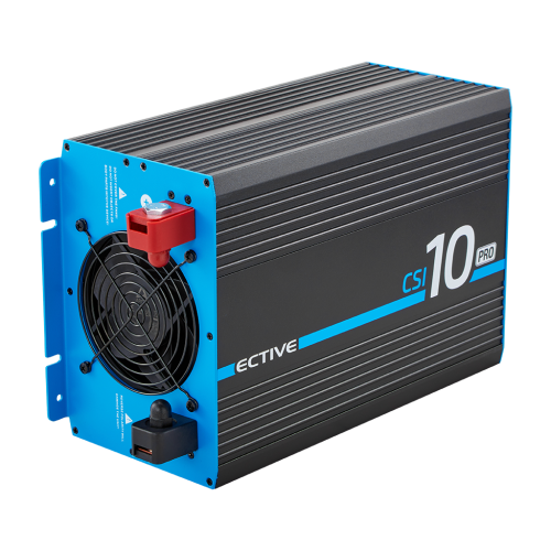 ECTIVE TSI 10 PRO 1000W/12V Gen. 2 Sinus-Wechselrichter mit Netzvorrangschaltung