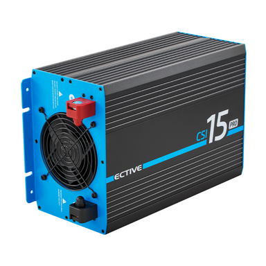 ECTIVE CSI 15 PRO 1500W/12V Gen. 2 Sinus-Wechselrichter mit Netzvorrangschaltung und Ladegerät