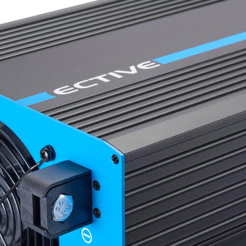 ECTIVE SSI 15 PRO 1500W/12V Sinus-Wechselrichter mit Netzvorrangschaltung, Ladegerät und Laderegler
