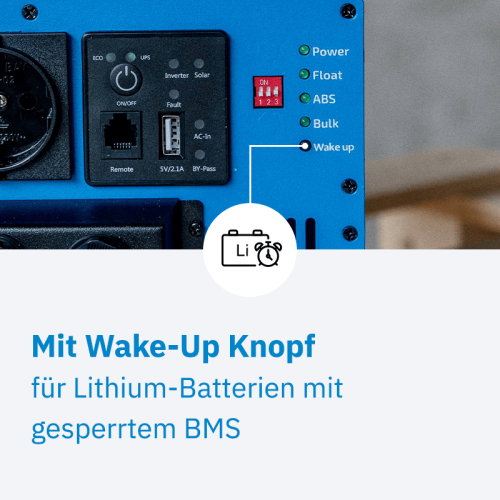 ECTIVE SSI 30 PRO 3000W/12V Sinus-Wechselrichter mit Netzvorrangschaltung, Ladegerät und Laderegler