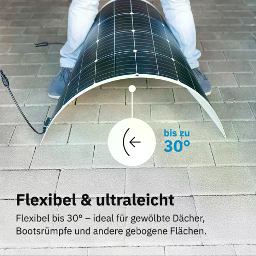 ECTIVE MSP 140 Flex flexibles Solarmodul monokristallin 140W