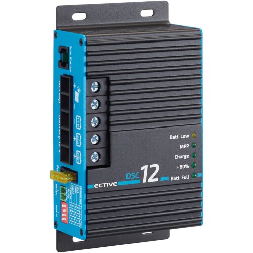 ECTIVE SC 20 MPPT Solar-Laderegler für 12/24V Versorgungsbatterien 240Wp/480Wp 50V 20A