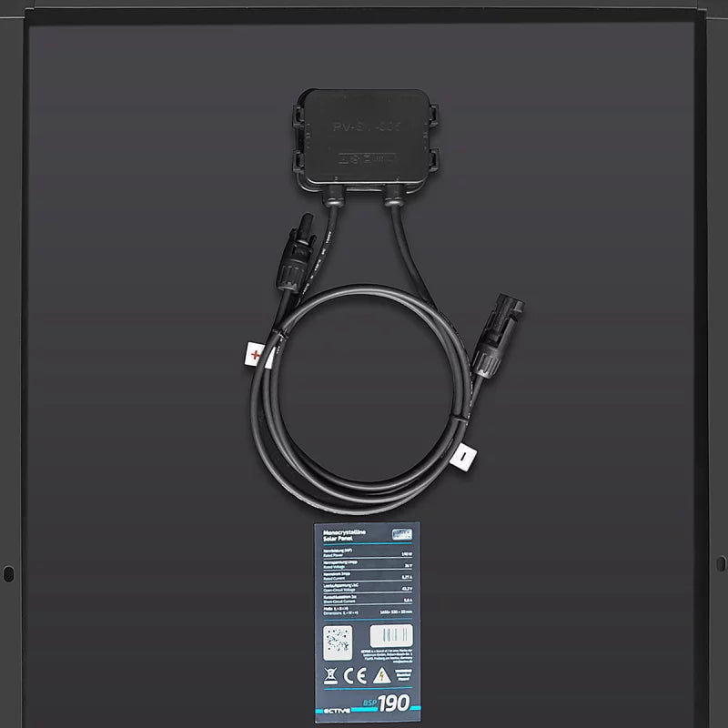 ECTIVE MSP 190s Nero Modulo solare monocristallino 190W