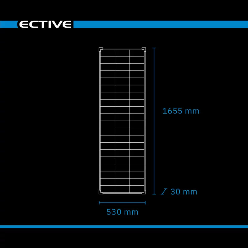 ECTIVE MSP 190s Nero Modulo solare monocristallino 190W