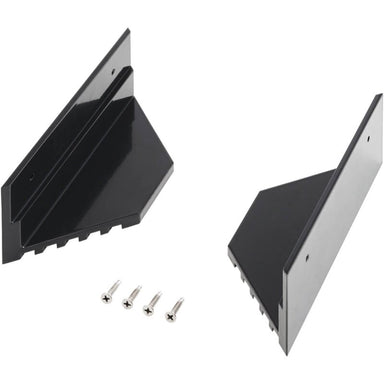 ECTIVE 2-teilig Alu-Haltespoiler für Solarmodule (schwarz)