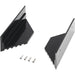 ECTIVE 2-teilig Alu-Haltespoiler für Solarmodule (schwarz)