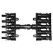 ECTIVE MC4 Solarkabelsatz 4mm² rot/schwarz 5 Meter